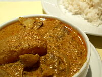 Curry Ox-Tongue With Rice